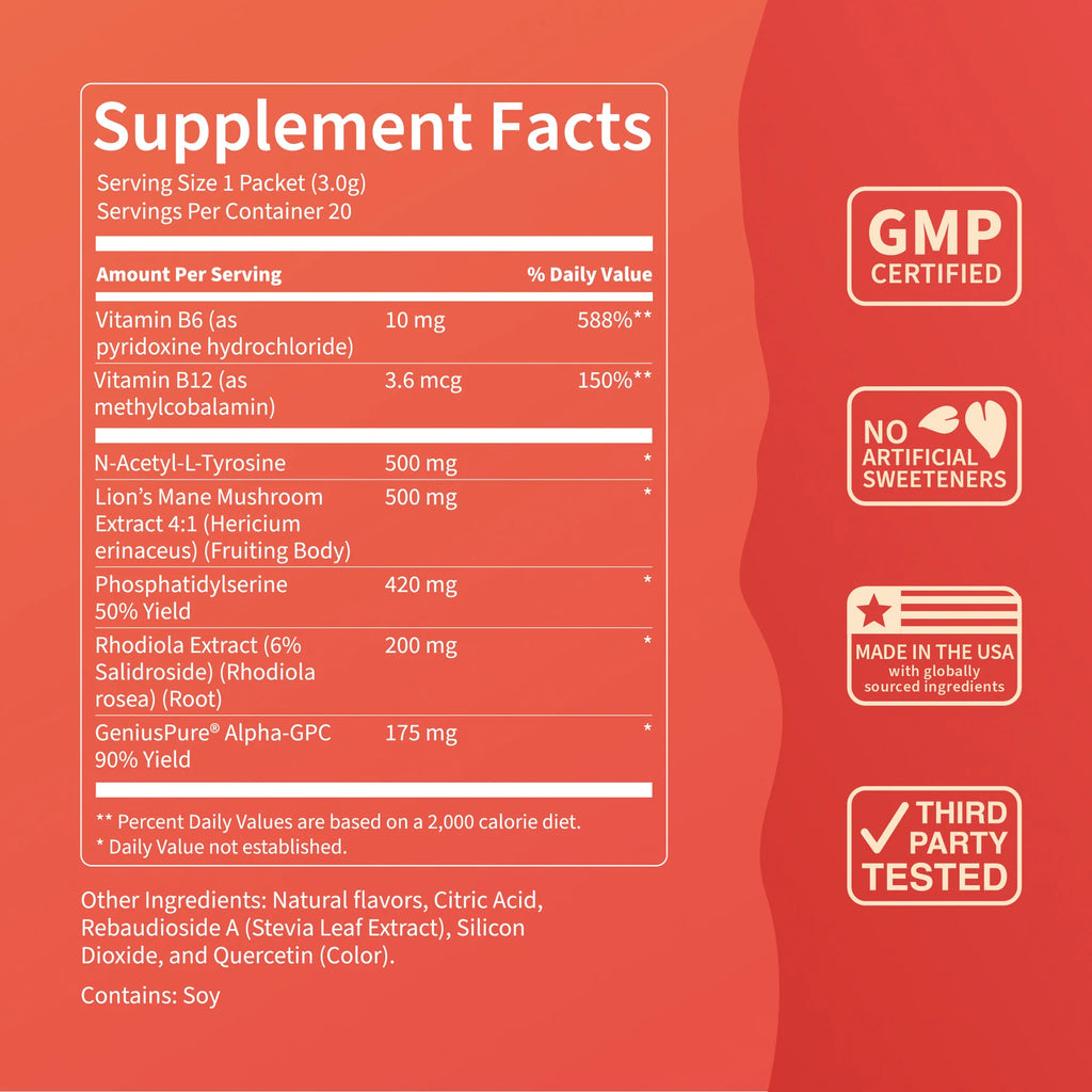 Sustained Focus Energy Drink
