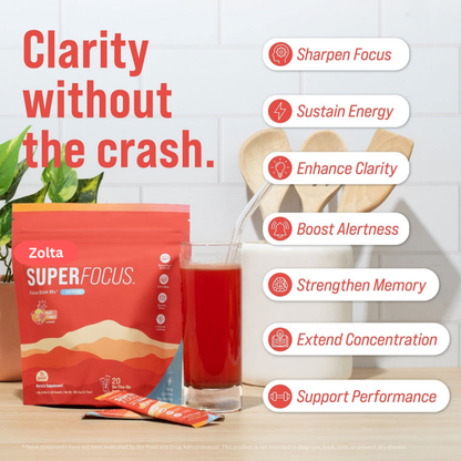 Sustained Focus Energy Drink
